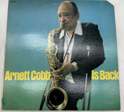 Arnett Cobb Quartet Arnett Cobb Is Back Progressive Records 7037 NM