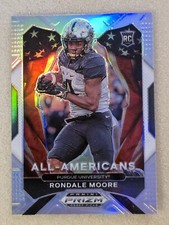 2021 Panini Prizm DP RONDALE MOORE #187 Rookie Silver Prizm All American Purdue