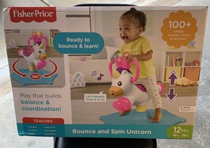 bounce and spin unicorn
