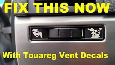 Vw Touareg Decals Replacement Radio & Navigation Button Decal Set For 2004-2009 Volkswagen Touareg (SUV) Interior Navigation Control Panel Decals - Foto 6