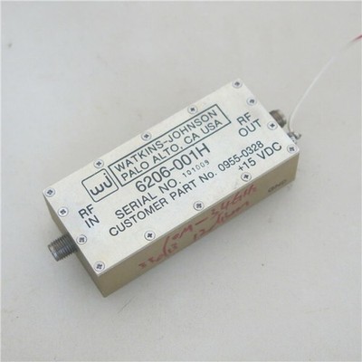 1pcs WJ 6206-001H 10MHz-3.4GHz 33db 12dbm RF   coaxial amplifier #wd