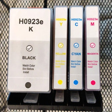 Compatible Ink Cartridge Set 923e H0923e For HP 923XL Black Cyan Magenta Yellow