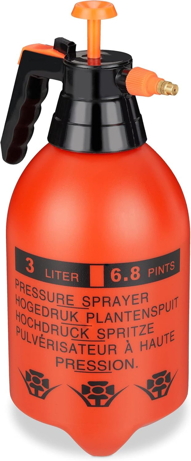 Nebulizzatore Acqua 3L Robusto per Diserbo e Cura Piante