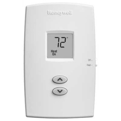 Compact Non-Programmable Vertical Thermostat with Push Button Control & Wi-Fi