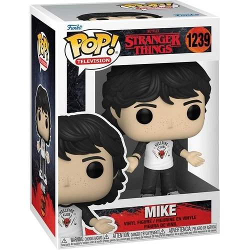 Funko Pop! Vinyl: Stranger Things Mike Wheeler #1239 with Protector