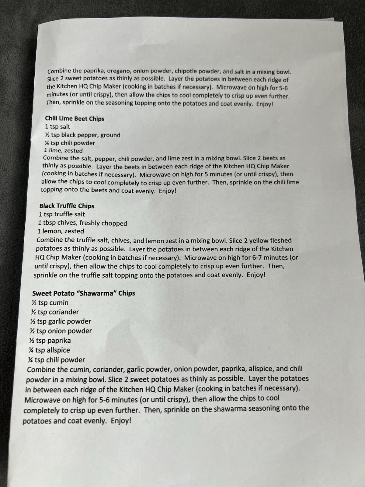 Microwave Friendly Potato Chips Maker Set (2) Brand New in Original Package Teal