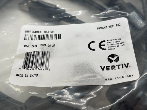 NEW Vertiv CBL0108 Avocent Dual USB Keyboard and Mouse Dual DisplayPort FREE S/H - Picture 3 of 3