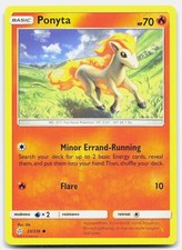 Pokemon Ponyta 23/236 Cosmic Eclipse NM