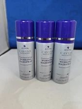 Lot Of 3 × 1.5 Oz Alterna caviar anti aging working hairspray 