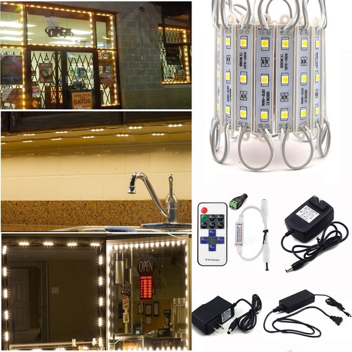 5050 SMD LED Module Light Storefront Window Signage Display +Remote +Power Kits - Picture 22 of 25