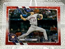 Tyler Ivey (RC) 2021 Topps Update Red Foilboard 093/199 #US-274 Houston Astros