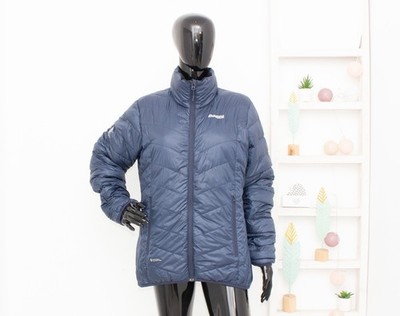 Bergans Down Light Lady Jacket PERTEX Quantum Blue Lightweight Puffer Women's L