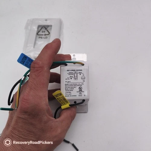 MinkaAire WC115 Ceiling Fan Wall Control 4 Speed UC9050T Compatible - Picture 6 of 6