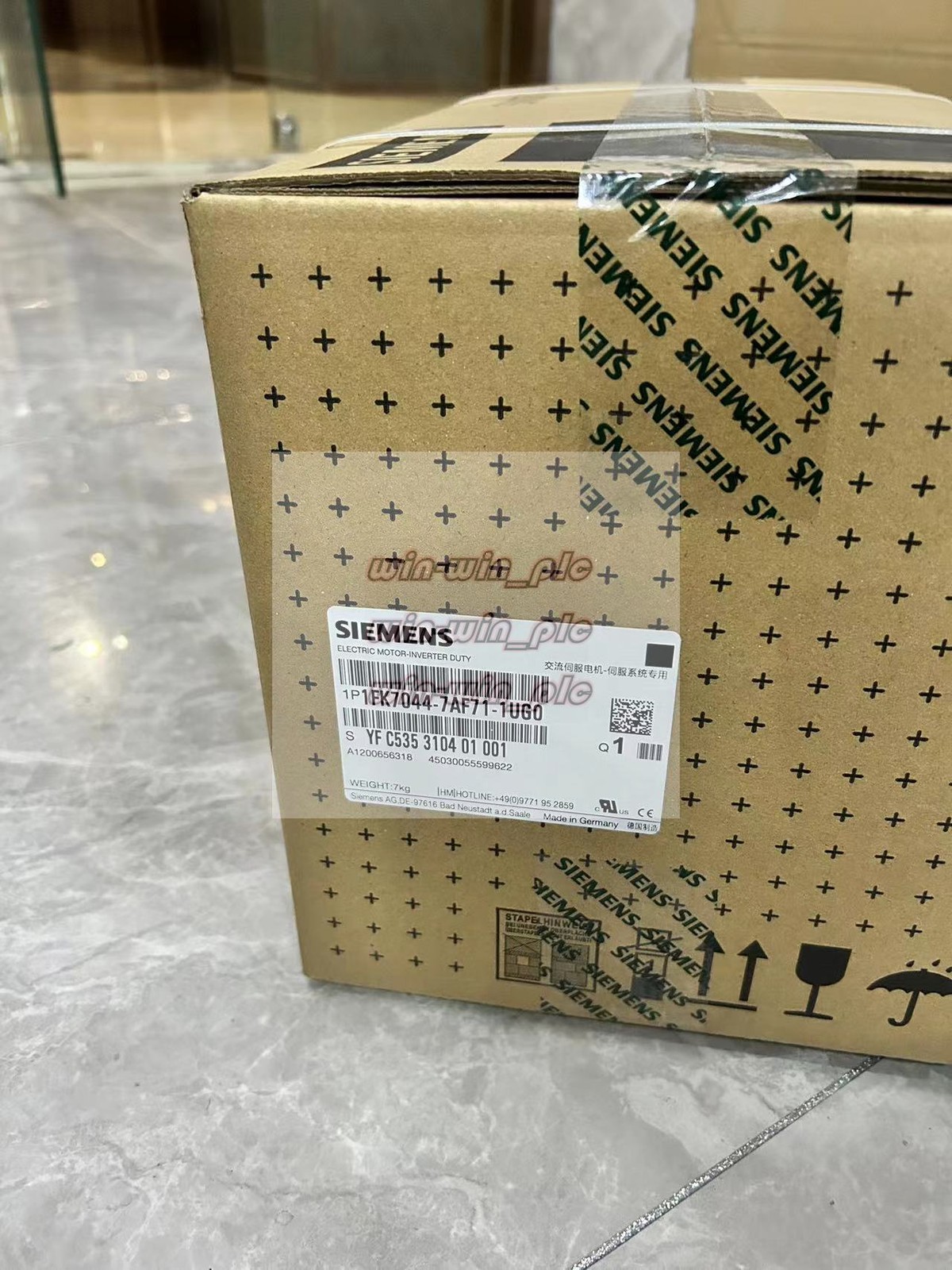 1PC SIEMENS SERVO MOTOR 1FK7044-7AF71-1UG0 NEW By UPS or DHL