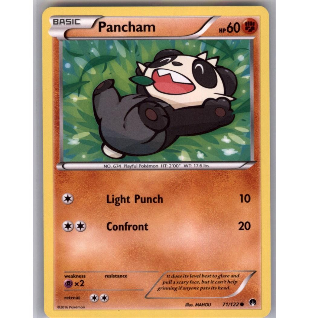 Pancham Regular Common XY - BREAKpoint 71/122 NM