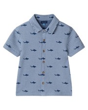 Andy  Evan 2Pc Stripe Shark Shirt  Pant Set