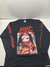 MeatShits OSS Grunge Death Metal Band Longsleeve Shirt XL X-Large