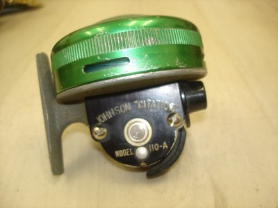 Vintage Johnson Century Model 110-A Fishing Reel READ AD