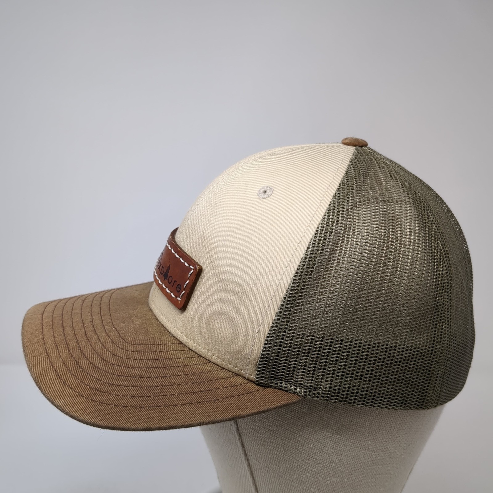 208 Explore Snapback Mesh Back Trucker Hat Multic… - image 3