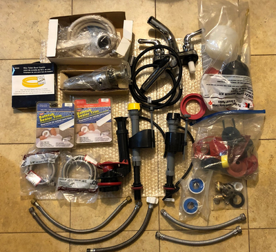 #ad LOT Mixed Plumbing Hardware Supply amp; Accessories $11.11