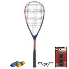 1 Dunlop Tristorm Pro, 3 Progress Ball, 1 Competition Eyewear & 2 CX Pro Grips