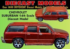 2000 CHEVROLET SUBURBAN MPV. STUNNING RED MATCHBOX 1:64 SCALE COLLECTORS MODEL