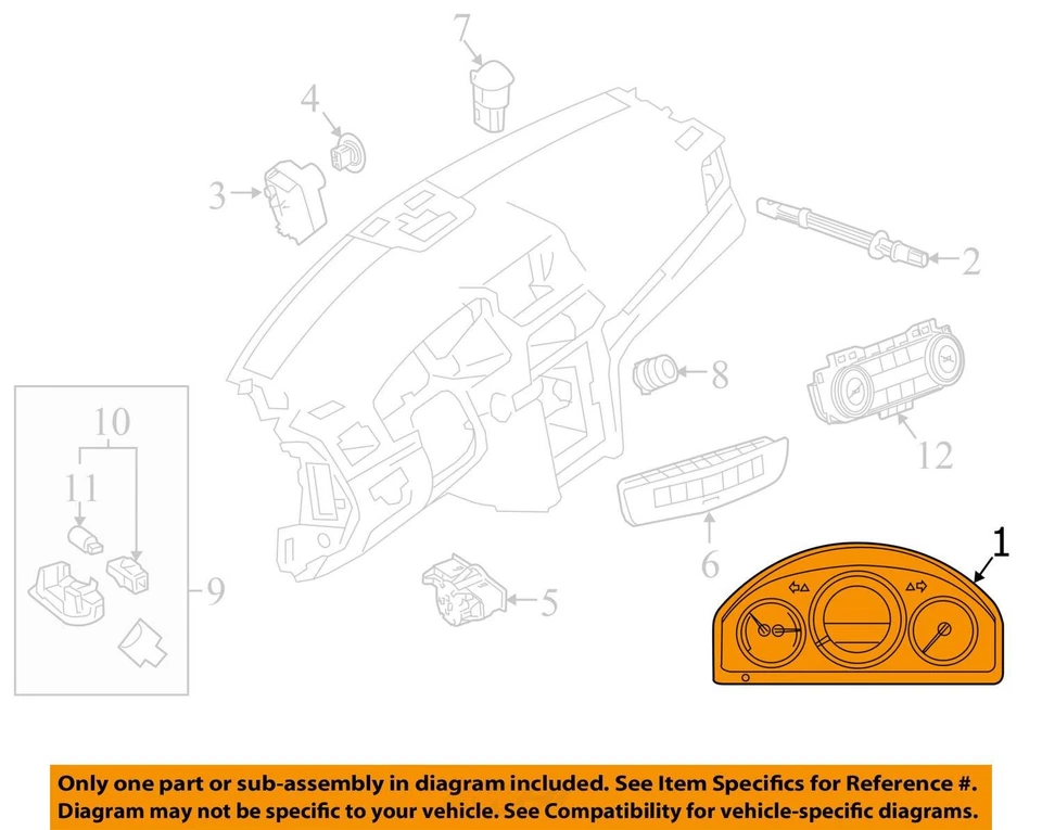 CLUSTER VELOCÍMETRO MERCEDES-BENZ C250 C300 C350 C63 2014 14 2049005313 1153439 Foto 3 de 4