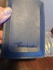 Travelambo 2 Pack Luggage Tags Faux Leather for Suitcases  Bag Labels Deep Blue  — photo 2