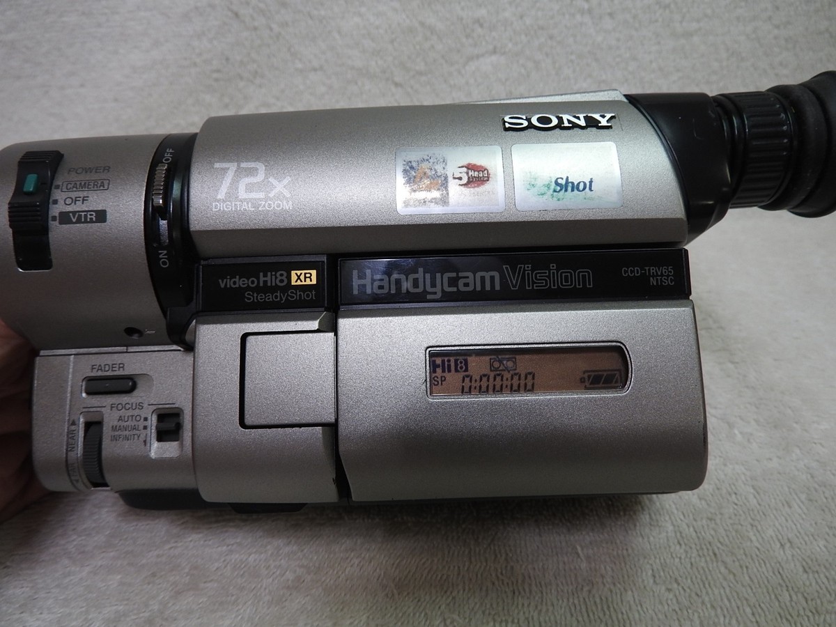 SONY ビデオカメラ　CCD-TRV65 Sony CCD-TRV65 Camcorder Video Camera READ DESCRIPTION!!! | eBay
