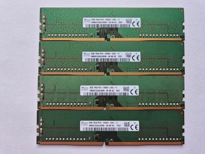 SK Hynix RAM 4x 8GB (32GB), DDR4-2666, CL19, HMA81GU6JJR8N