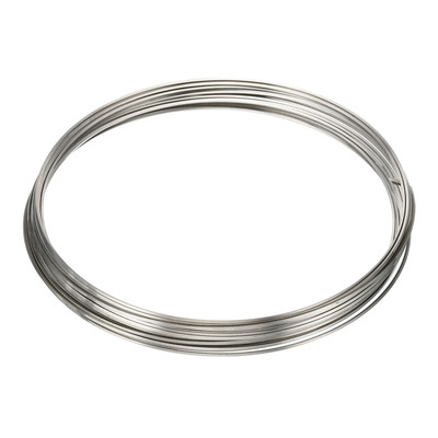 Halbharter Neusilberdraht, Stärke 20/0,8 x 0,8 mm, 6 m Quadratischer Basteldraht