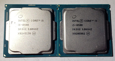 2 x Intel Core i5-8500 Processors SR3XE - Tested / US Seller / LGA1151