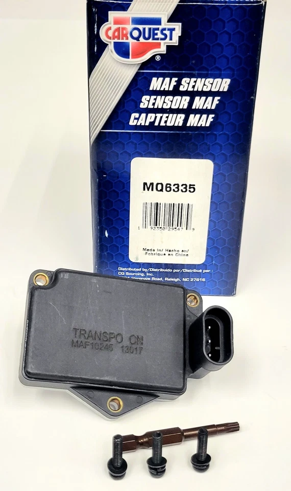 Sensor de flujo de aire másico CarQuest MQ6335 para Oldsmobile Buick Pontiac Chevrolet Foto 4 de 4