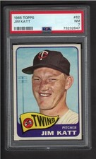 1965 Topps Baseball Cards 65