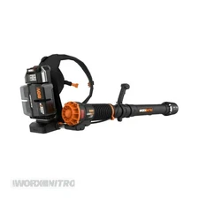 WG572 WORX NITRO 80V Brushless Cordless Backpack Leaf Blower-OB