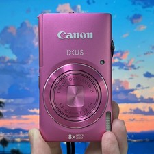 Canon IXUS 140/PowerShot ELPH 130 IS 16.0MP Pink Digital Camera 8x Zoom - 95 New