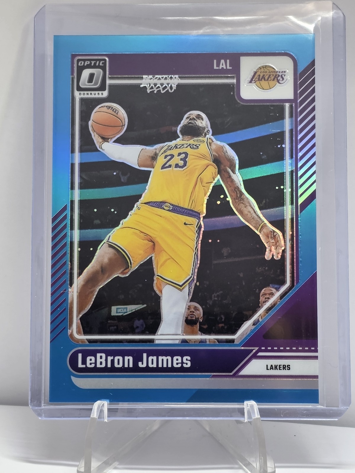 2024-25 Panini Donruss Optic - LeBron James #148 Aqua Prizm /225