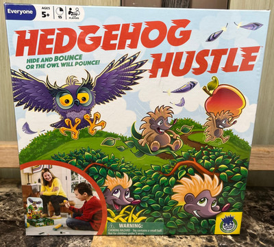 Hedgehog Hustle Bouncing Board Game Haywire Group Ages 5+ NEW