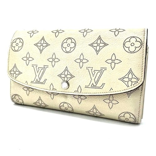Louis Vuitton Mahina Long Wallet Iris Yvoire 14 Card Pre-owned From Japan