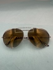 DIFF Eyewear Silver Metal Gradient Aviator Sunglasses Koko GD-BG22 Tortoise Shel