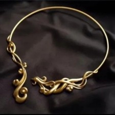 Gargantilla estilo chino moda collar vintage cadena de clavícula tradicional