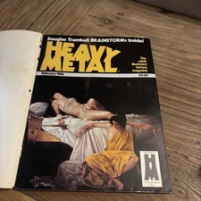 Heavy Metal Magazine February 1984 Corben Moebius Druillet Douglas Trumbull