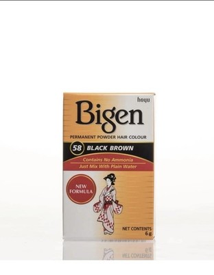 bigen hair color 58 (Pack Of 12) 6 Gram Shipping From USA  