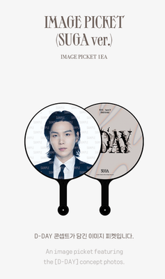 BTS Suga Agust D Tour D-Day Image Picket Concert Official Idols