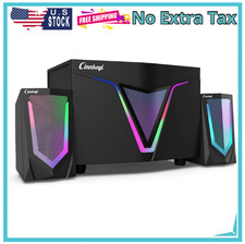 2.1 USB-Powered Computer Speaker with Subwoofer,Computer Speakers with 9 su...