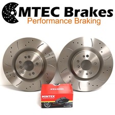 Mercedes ML500 W164 05- Bremsscheiben Vorne & Mintex Beläge Gelocht Gerillt Mercedes ML500 W164 05- Bremsscheiben Vorne & Mintex Beläge Gelocht Gerillt