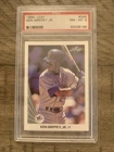 1990 Leaf: Ken Griffey Jr- Second Year #245. NM-MINT. PSA 8!