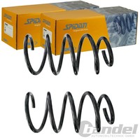 2X Spidan Fahrwerksfedern Satz Vorne Passend FÜR Mini Mini Links+Rechts | 84277