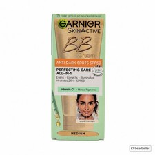 Garnier SkinActive BB Cream Anti Dark Spots SPF50 Medium 50 ml Gesicht - NEU