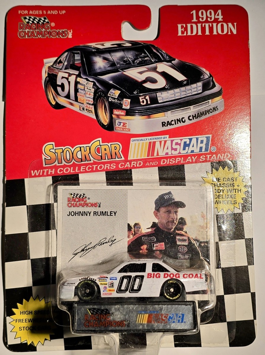 Johnny Rumley #00 Racing Champions ( 1994 ) ,Big Dog Coal